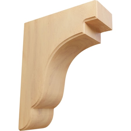 Ekena Millwork 3 1/2"W x 8 1/2"D x 11"H Bedford Bracket, Red Oak BKTW04X09X11BERO